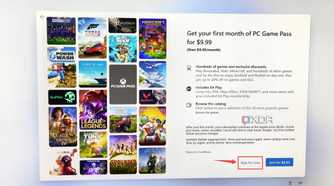 The PC Game Pass ad inside the Windows 11 ARM64 installer