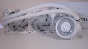 Front view of the Arctic Liquid Freezer III 360 A-RGB