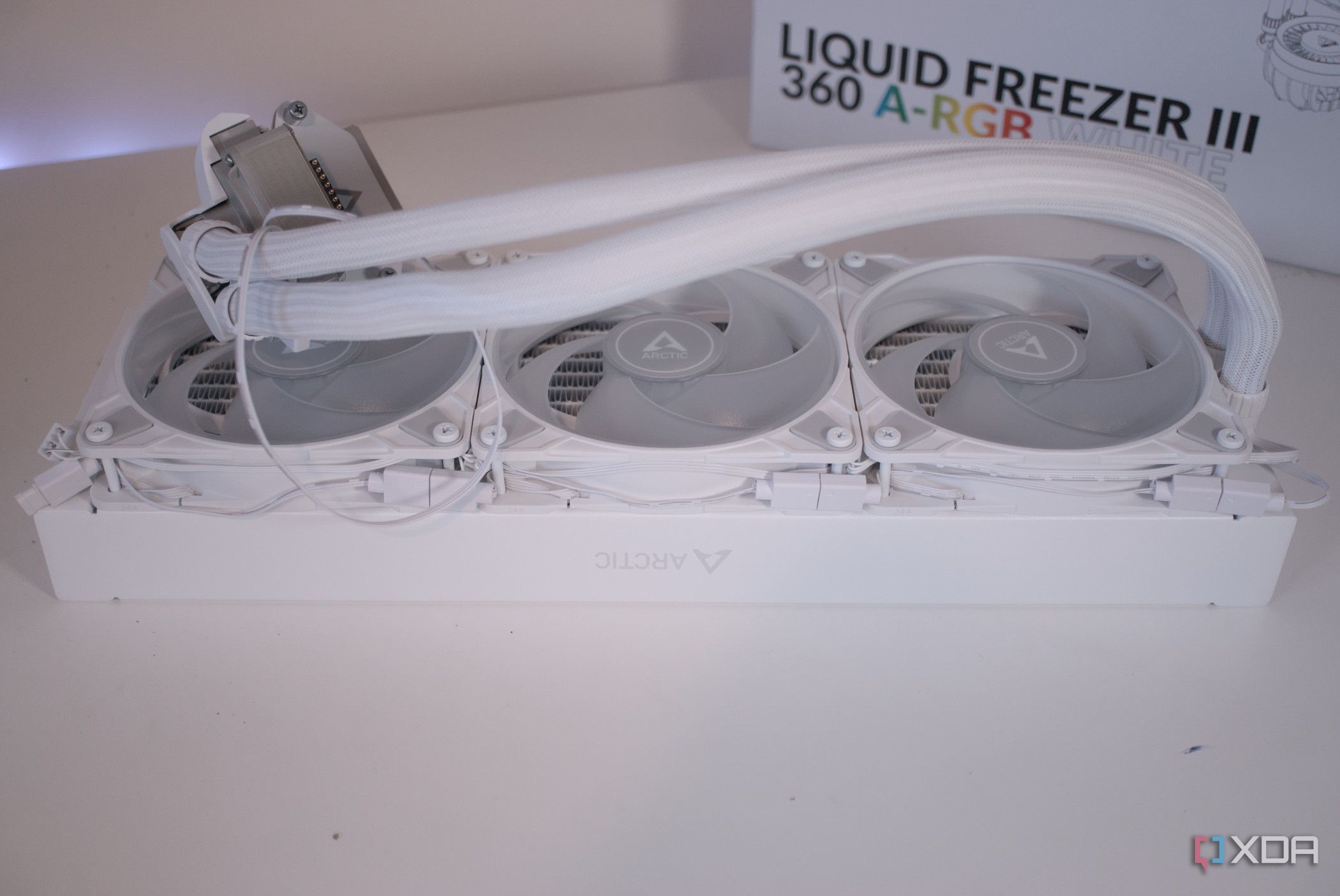 ARCTIC 液体CPUクーラー Liquid Freezer III 360 Arctic Cooling Liquid Freezer III RGB 360mm All in One Liquid CPU