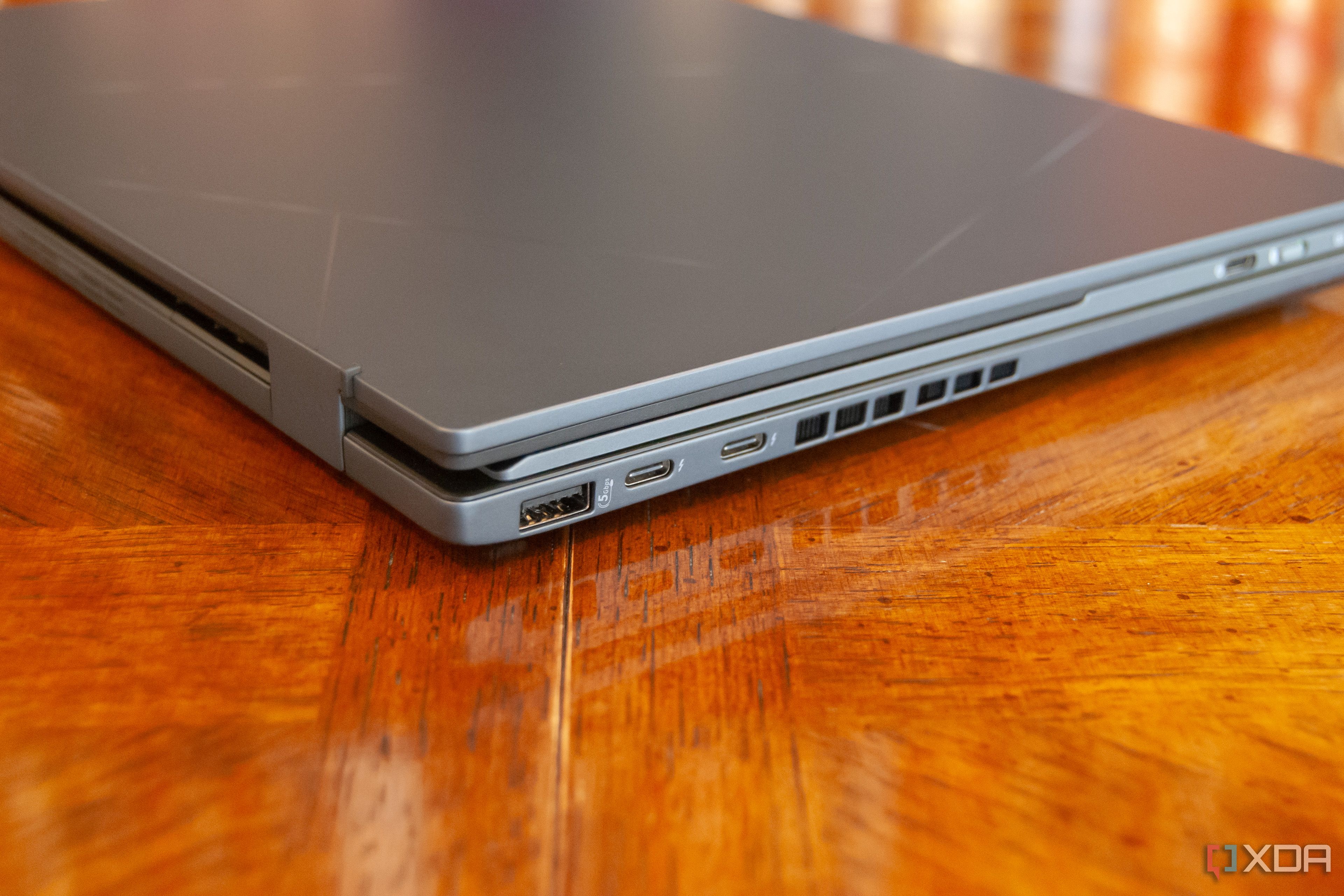 Asus Zenbook Duo (2024) back corner