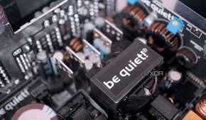 Close-up of the be quiet! Pure Power 12 M 850W internals