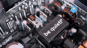Close-up of the be quiet! Pure Power 12 M 850W internals