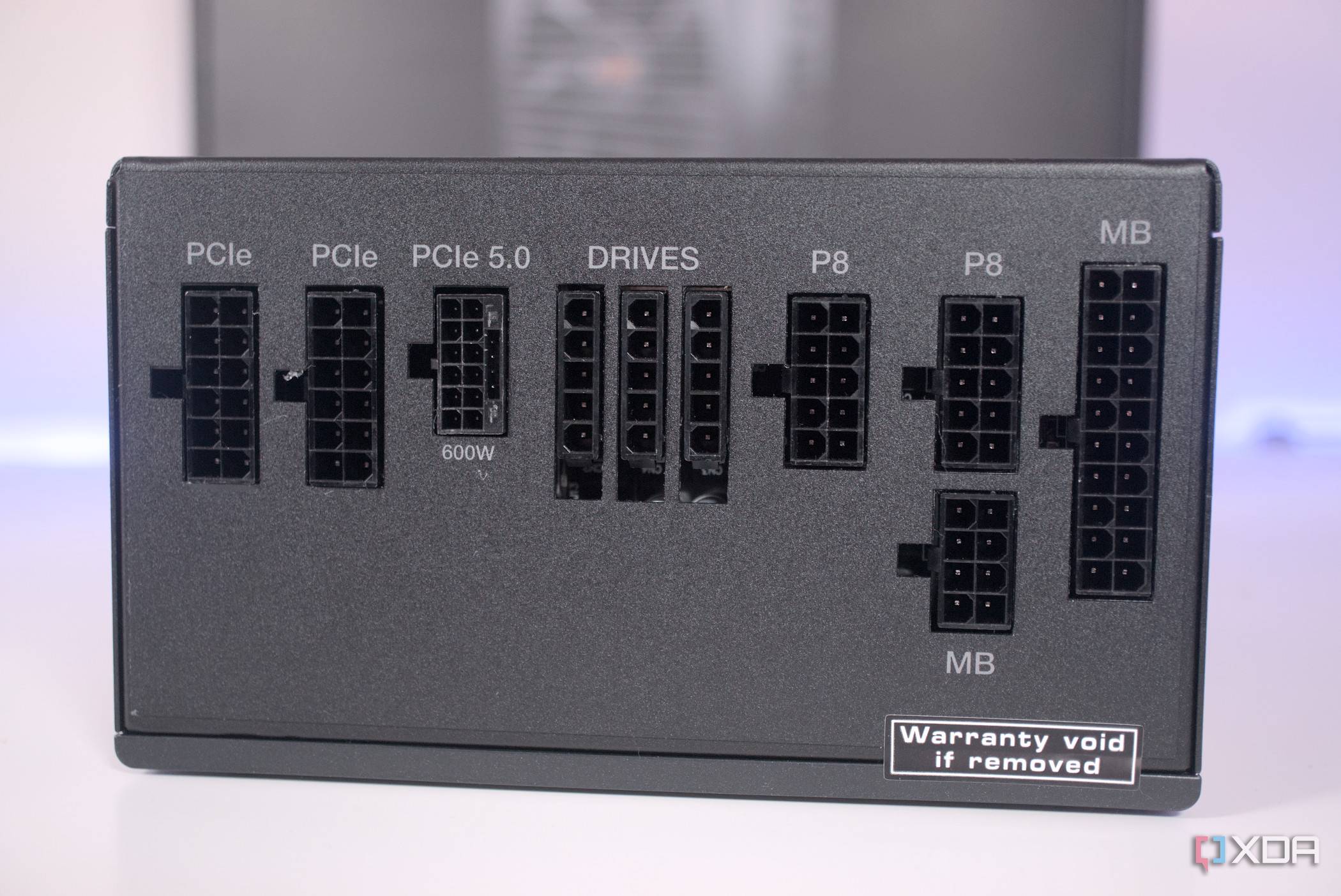 be quiet! Pure Power 12 M 850W ports