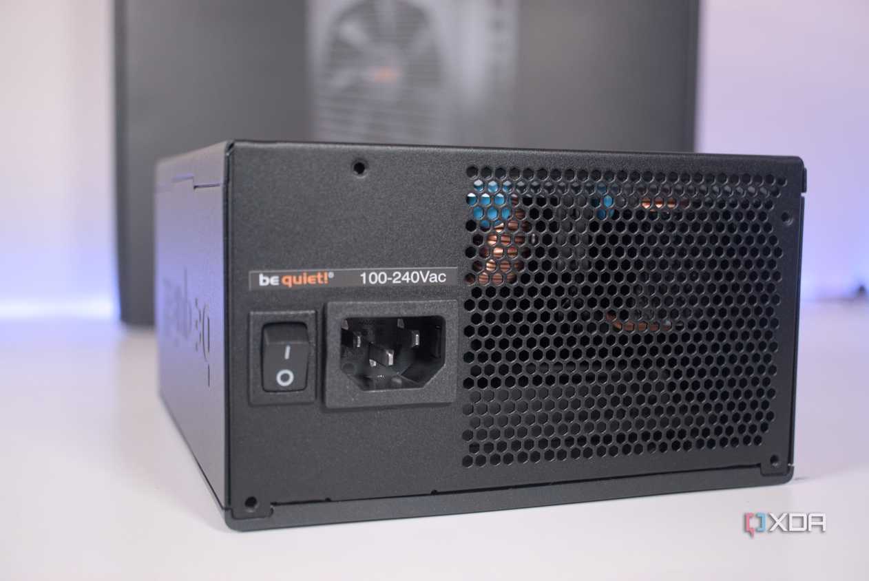 be quiet! Pure Power 12 M 850W power input