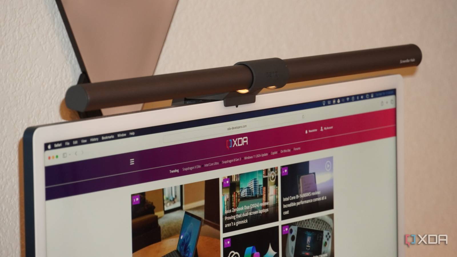 BenQ ScreenBar Halo review: It's the best way to illuminate your desk