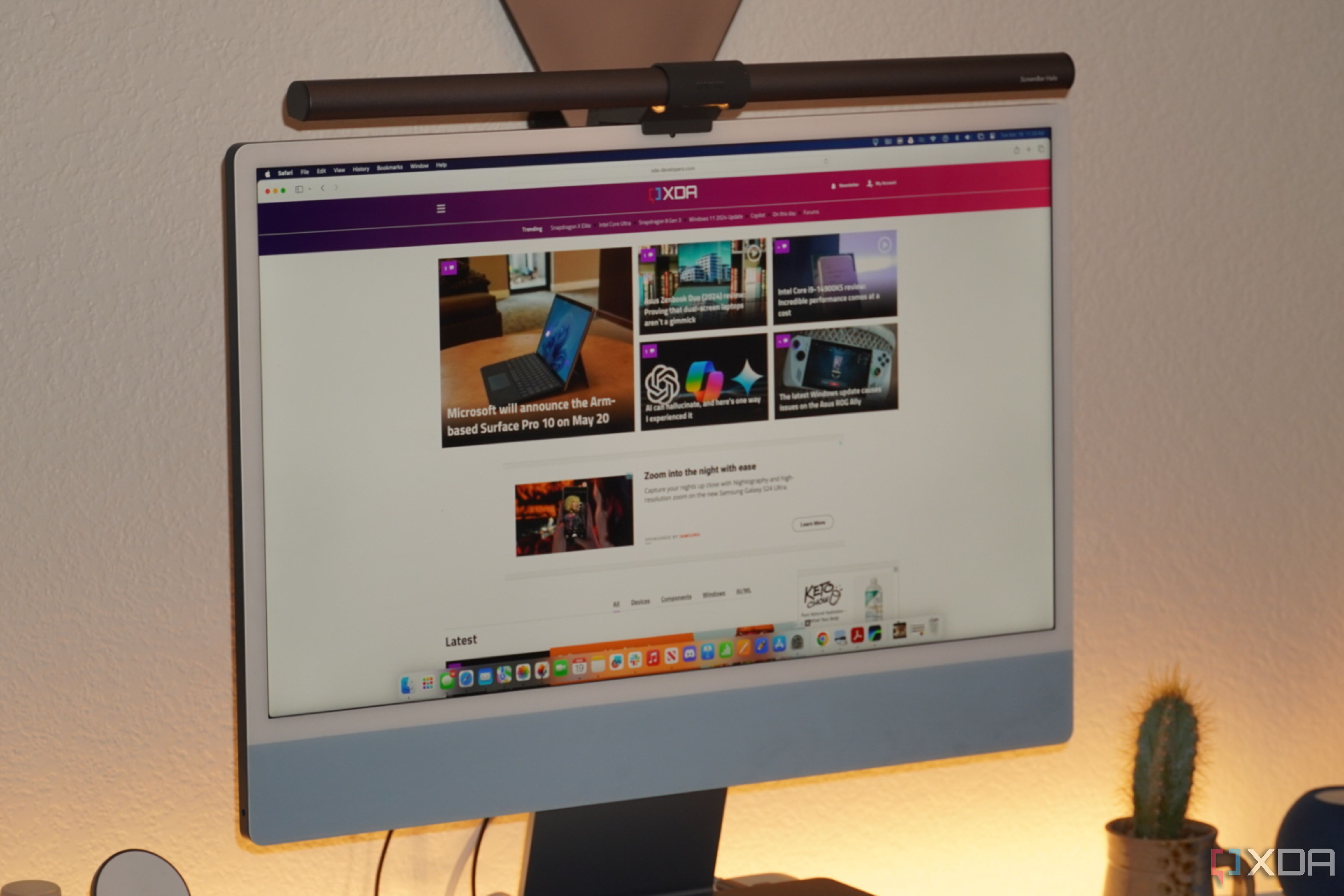 BenQ ScreenBar Halo review: It's the best way to illuminate