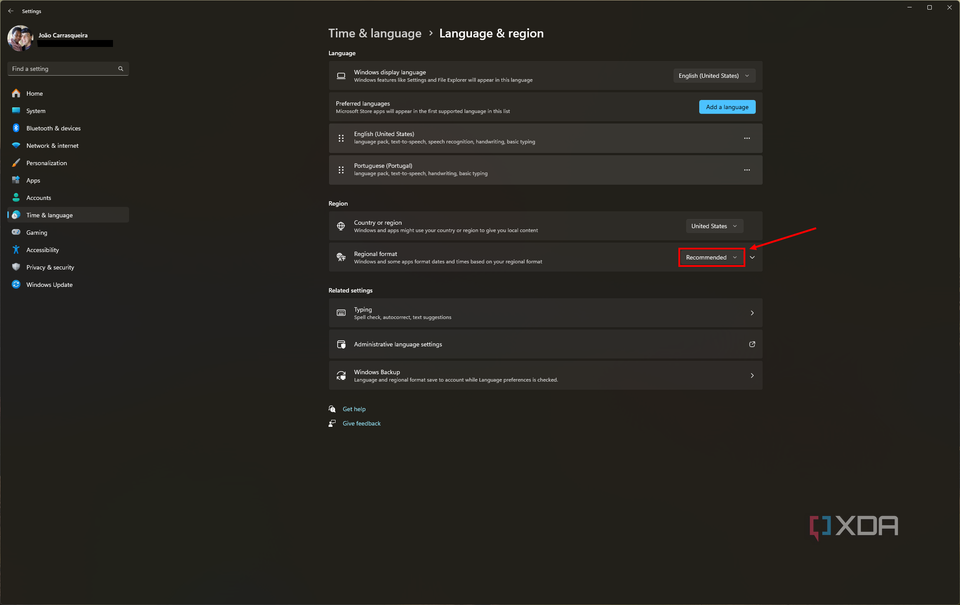 How to change the date format on Windows 11