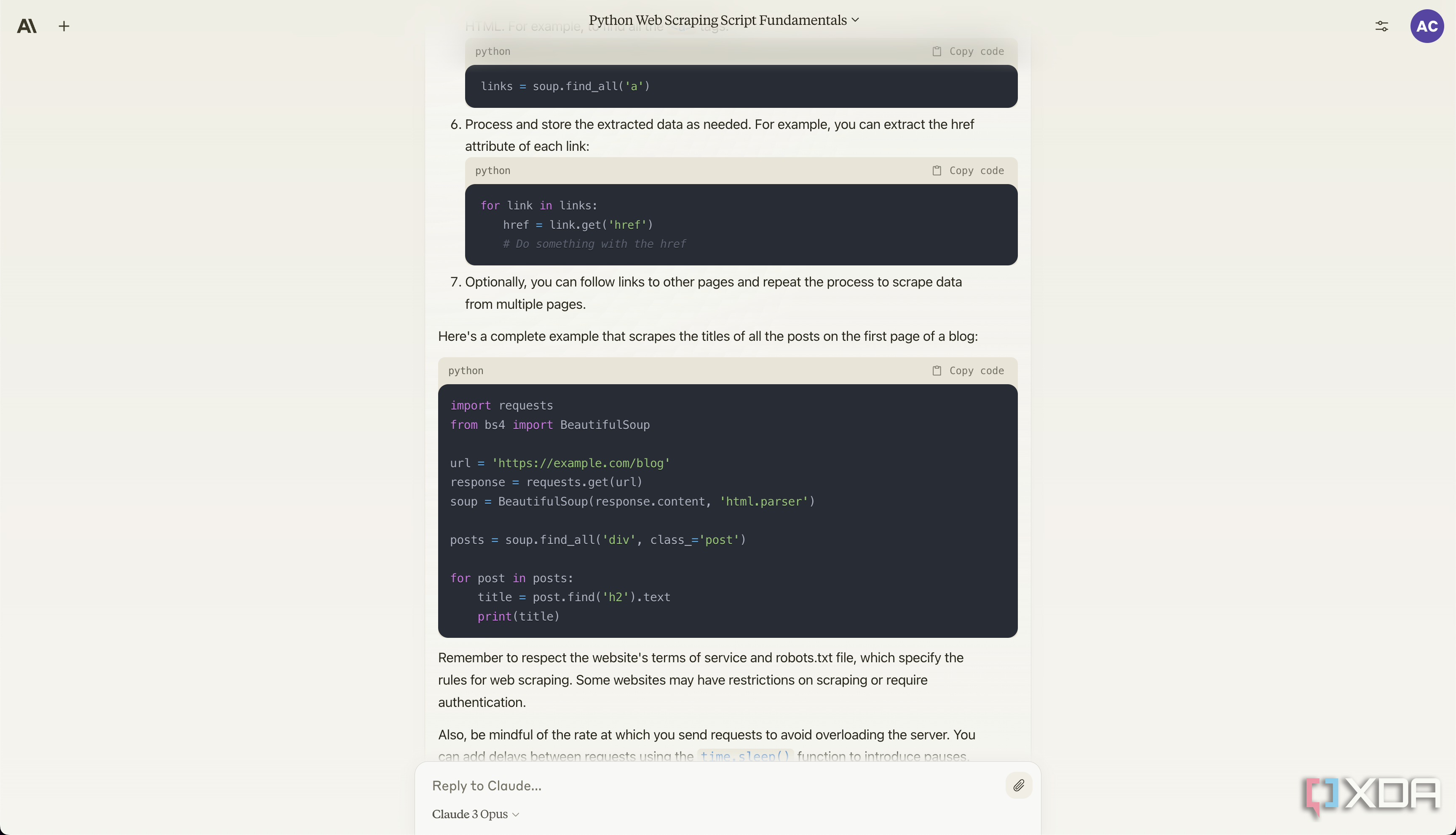 migrating python to rust with claude: what could go... Claude 3 Opus vs Microsoft Copilot Pro: One clear winner