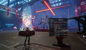 Daemon-X-Machina running on the Quest 2 via UEVR Injector