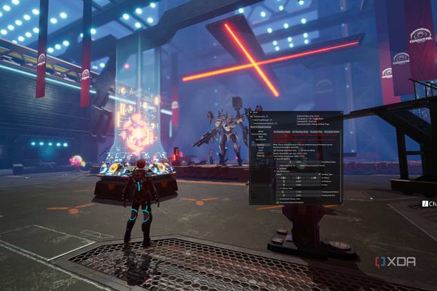 Daemon-X-Machina running on the Quest 2 via UEVR Injector