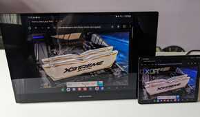 desklabs portable monitor mirroring samsung fold 3 screen on xda website
