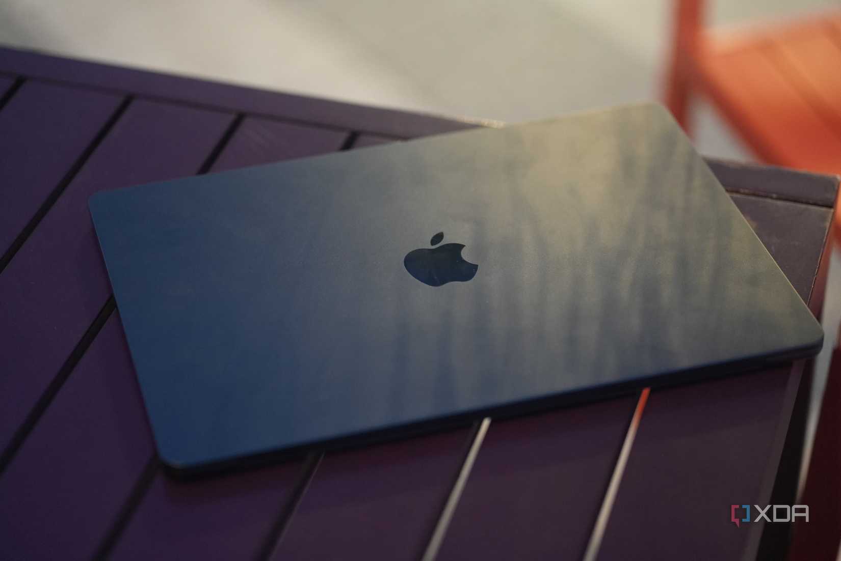 MacBook Air M3 on a table 