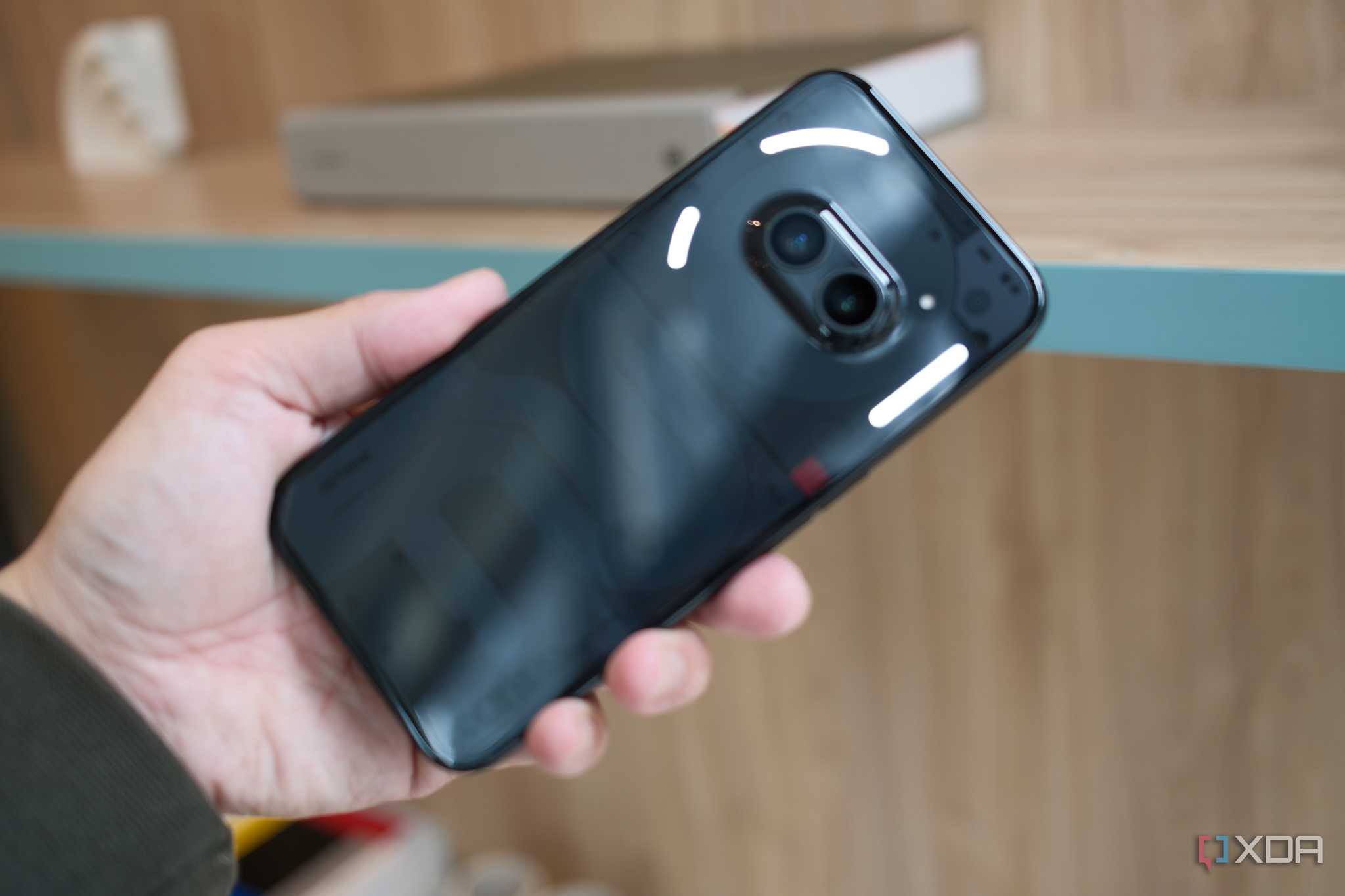 glyph interface of the nothing phone 2a