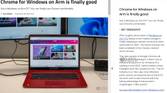 Google Chrome Reader mode
