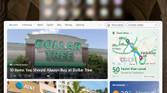 Microsoft Edge homepage