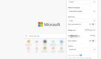 Microsoft Edge home layout settings
