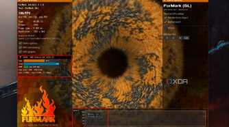 Windows 11 screenshot that shows a Furmark test being conducted on an AMD Radeon RX 5500 XT.