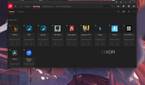 A screenshot showing the games tab in AMD Adrenaline software.