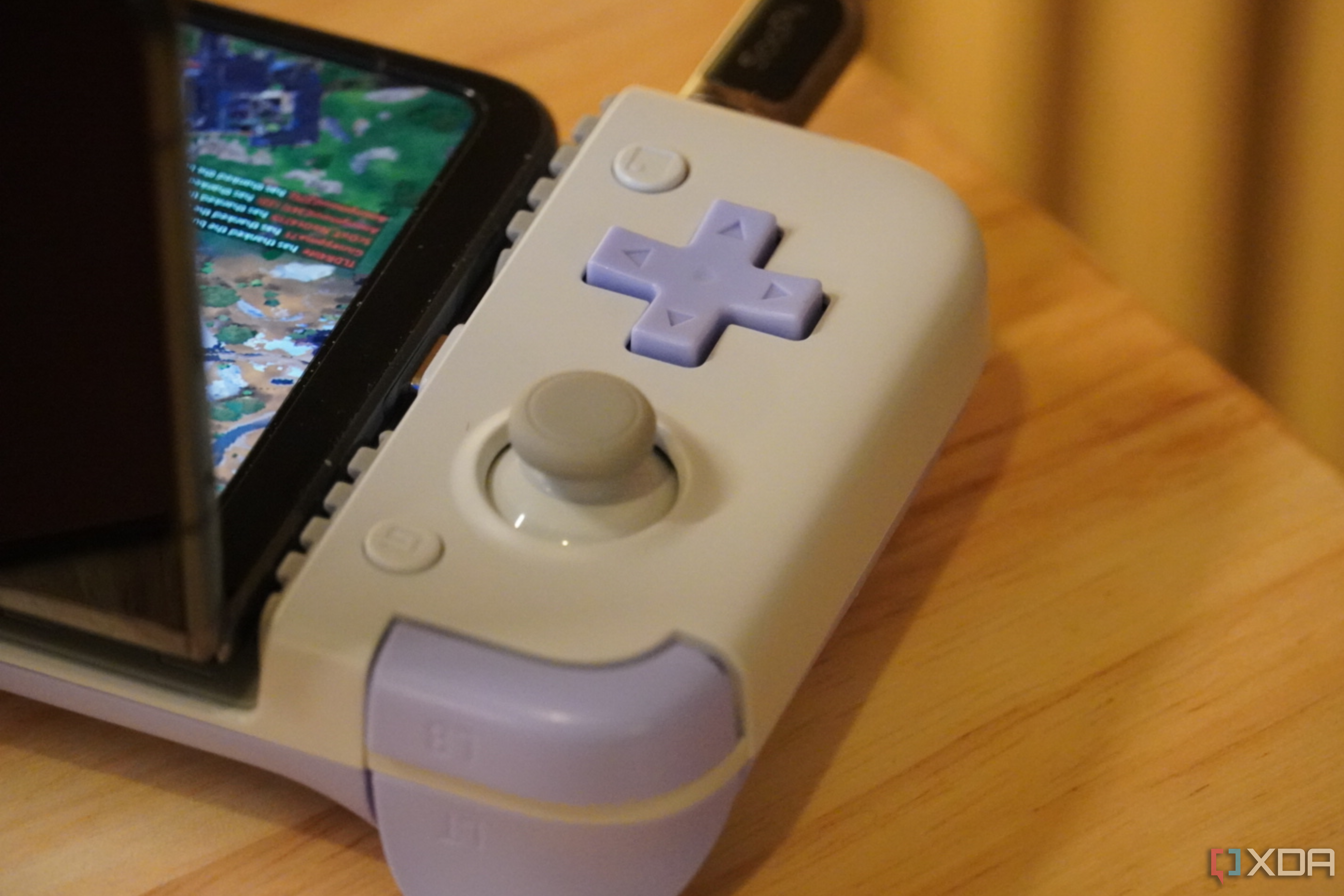 The buttons on the GameSir X2s.