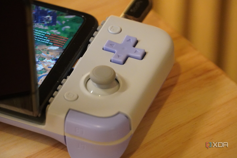 The buttons on the GameSir X2s.