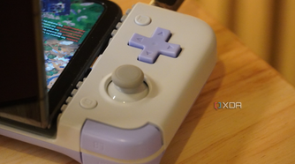 The buttons on the GameSir X2s.