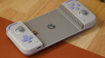 The GameSir X2s without a phone installed.