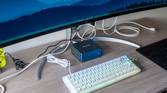 A Geekom Mini IT13 in a desk setup