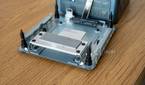 Close-up view of the SATA slot inside the Geekom Mini IT13