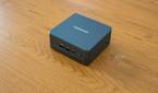 Geekom Mini IT13 mini PC on a wooden desk