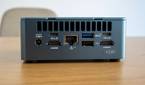 Close-up of the rear of the Geekom Mini IT13