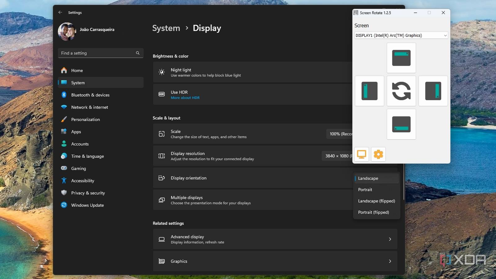 Microsoft Screen Rotating How to rotate your screen in Windows 11