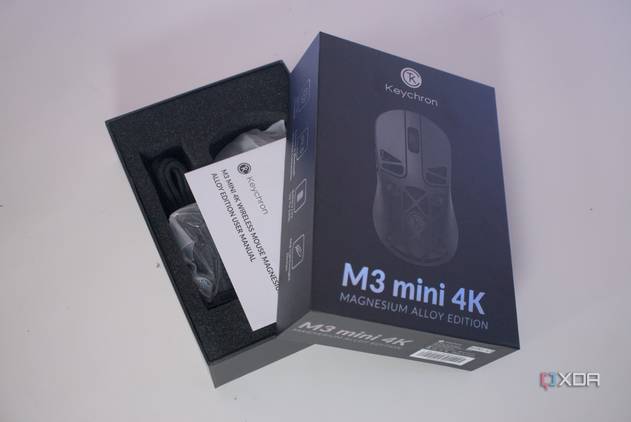 Keychron M3 Mini 4K Metal Edition packaging