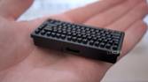 Holding the Keychron wireless receiver