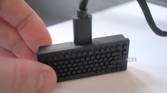Close-up view of the Keychron wireless receiver