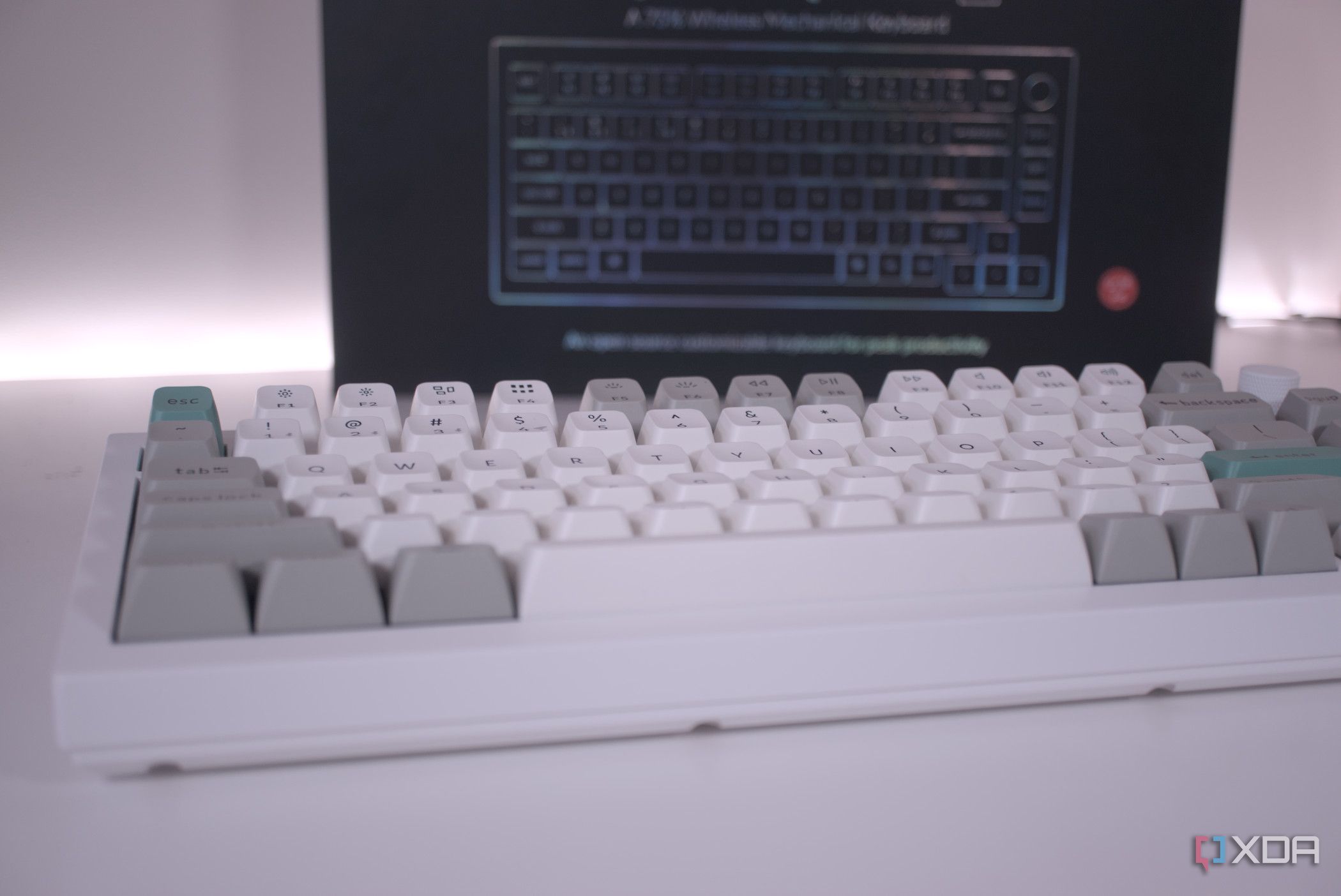 Front view of the Keychron Q1 Max