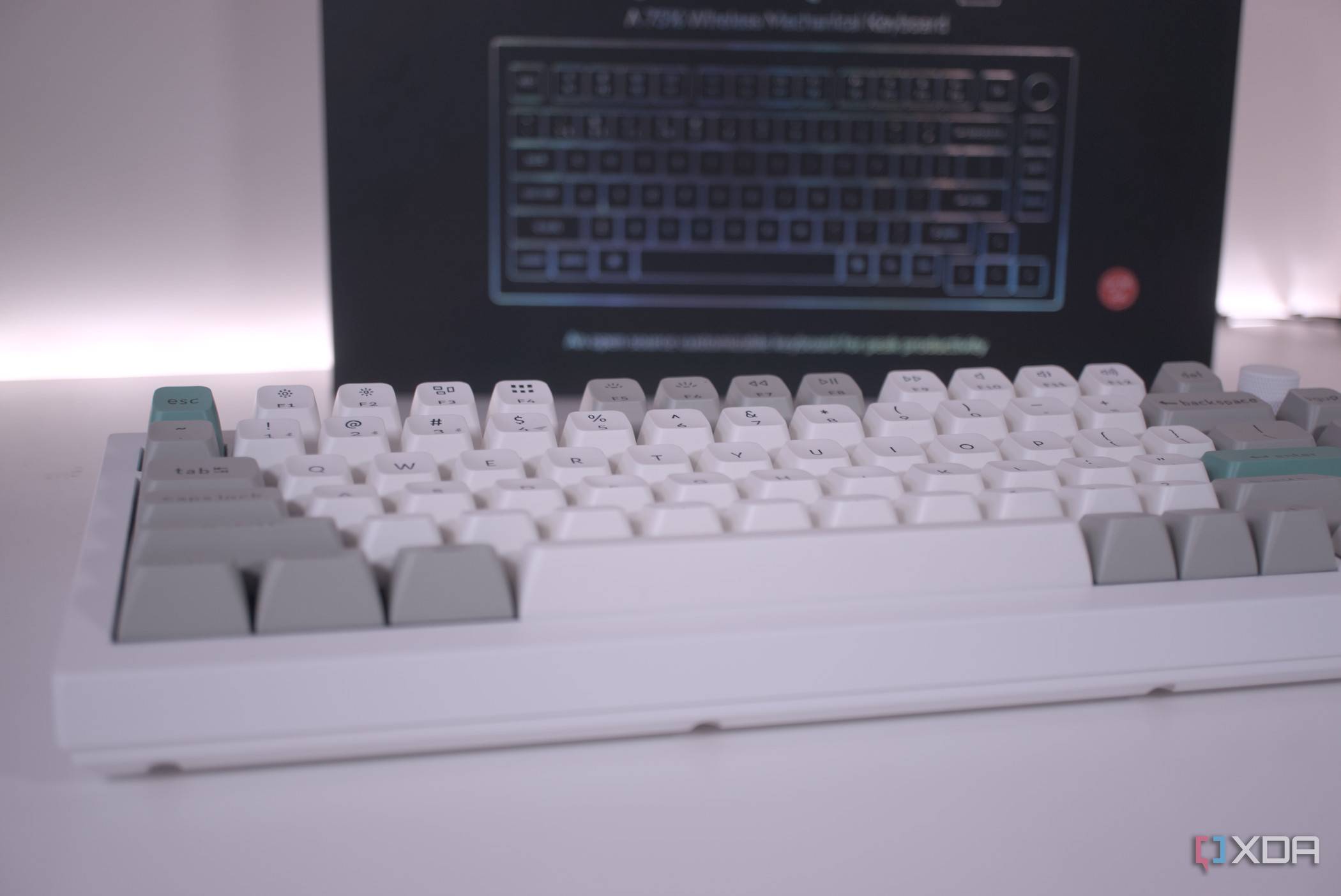 Front view of the Keychron Q1 Max