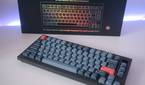 Keychron V1 Max in front of its box