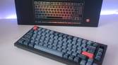Keychron V1 Max in front of its box