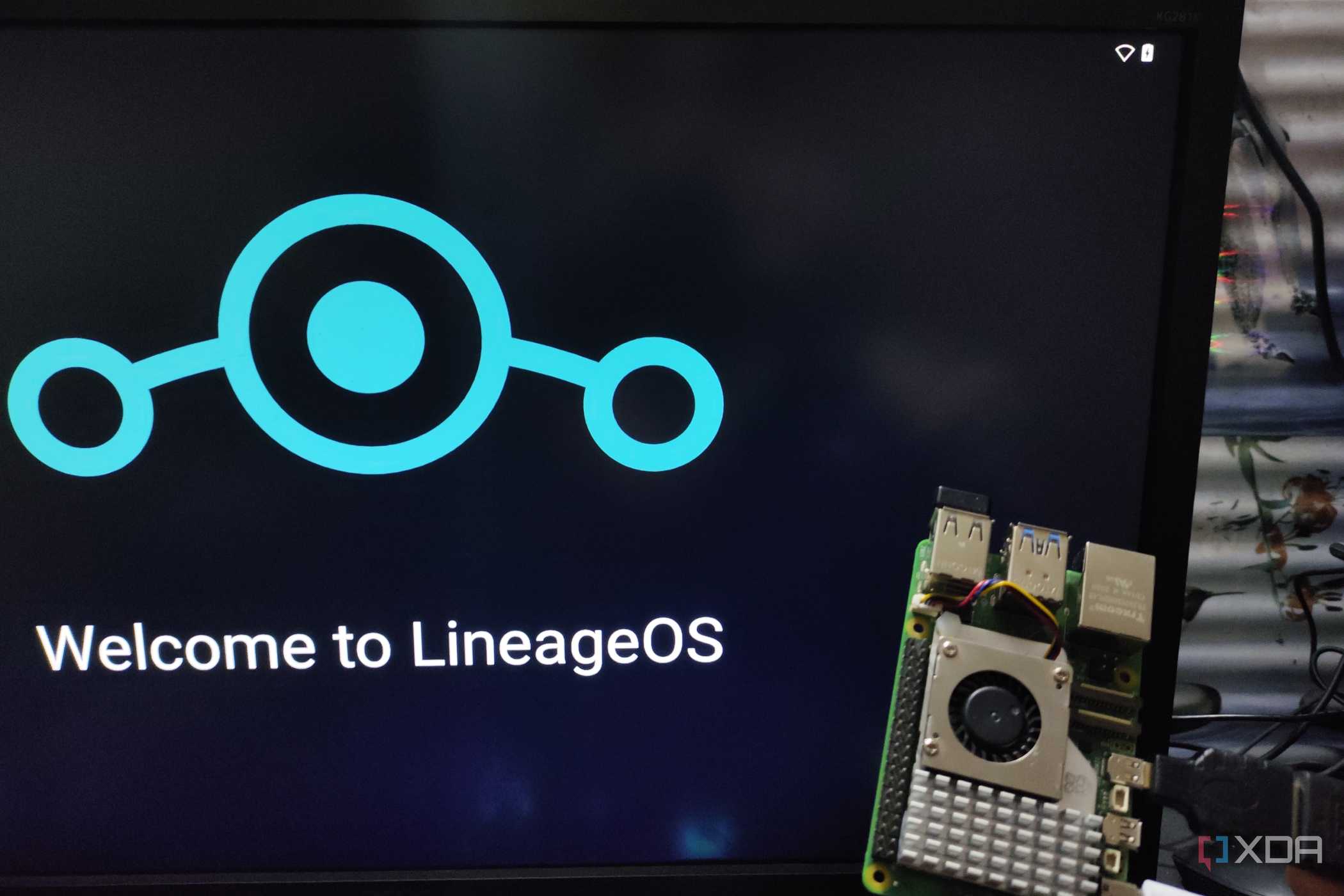 Raspberry Pi 5 running LineageOS