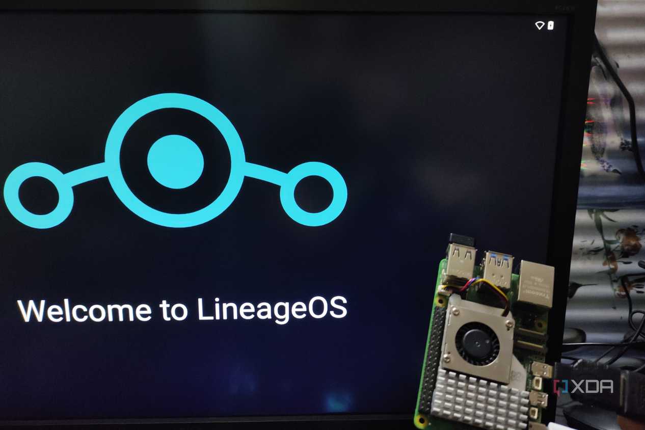 Raspberry Pi 5 running LineageOS