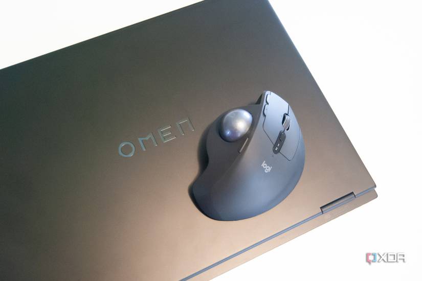 Logitech MX Ergo with an HP Omen laptop