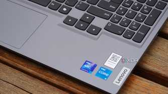 The arrow keys on the Lenovo LOQ 15.