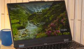 The Lenovo LOQ 15 display.