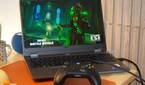 The Fortnite loading screen on the Lenovo LOQ 15.