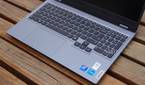 The keyboard and touchpad on the Lenovo LOQ 15.