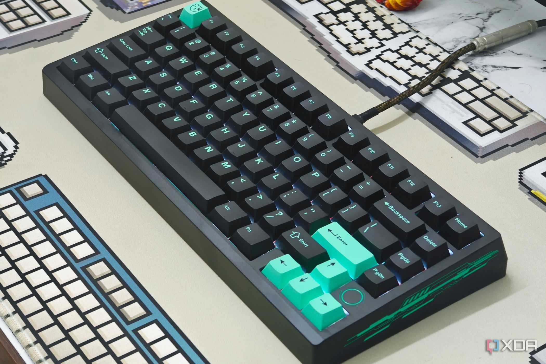 Meletrix Boog75 right side