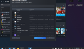 Adding Moonlight as a non-Steam game on the Steam Deck