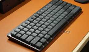 The MX Mechanical Mini on a desk.