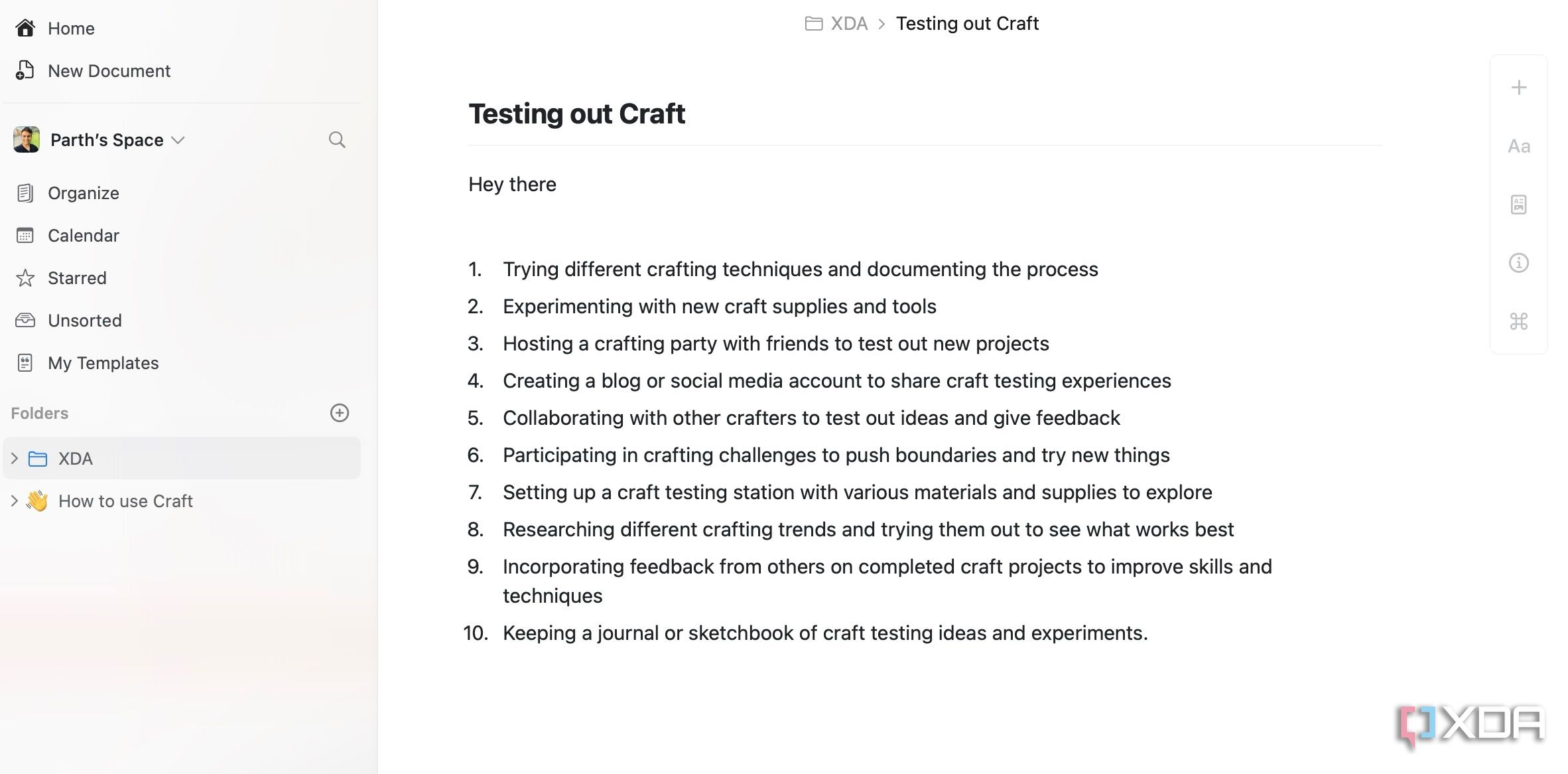 Craft home