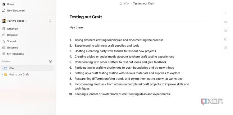 Craft home